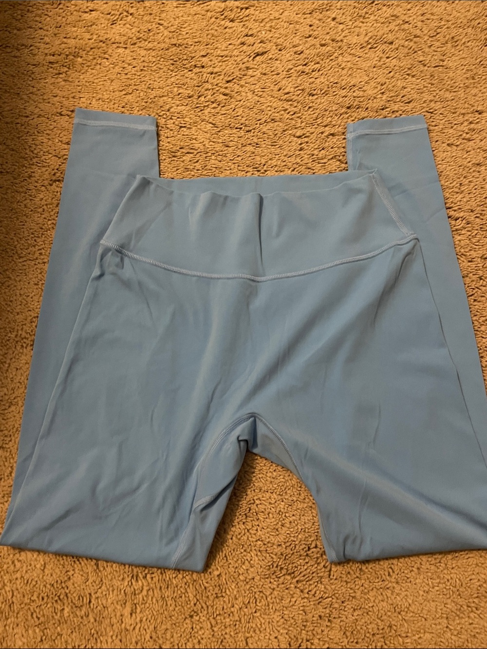 BuffBunny Light Blue High-Waist Performance Leggings